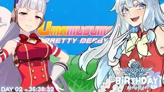 【 UMAMUSUME: PRETTY DERBY  】First time playing! backseat welcome | BIRTHDAY DONOTHON DAY 02