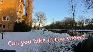 Winter Wonderland – Bike Amsterdam With a Local - POV