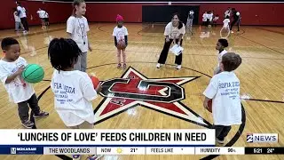 KPRC 2's Sofia Ojeda partners with Lunches of Love to host a free 2-hour basketball clinic for kids