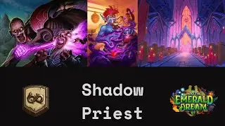 Shadow Priest, The Best Aggro Deck To Reach Legend! (Hearthstone Wild)