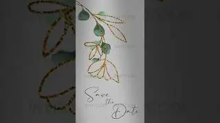 Save The Date Invitation Card #savethedatecards