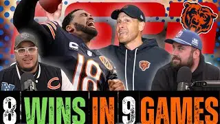 Chicago Bears Are Officially DANGEROUS After 8th Win in 9 Games! | Bears vs Steelers Breakdown