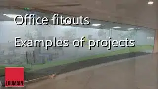 Loumain office fitout, commercial construction, joinery, partitions, refurbishment, interior design