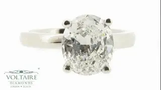 Oval Cut Engagement Ring - ER 1123