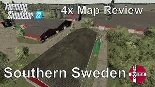 Southern Sweden Map Review. Dansk Farming Simulator 22