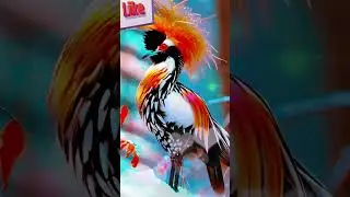 Natural rare new winter bird 🕊💞🦜🐦