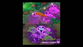 Poison Mushroom Cookie Magic Candy Effect Skill Comparison #cookierunkingdom #cookierun #crk