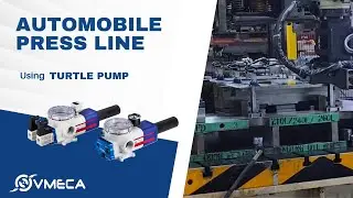Reliable Metal Sheet Handling with Vacuum System | Automotive Press Line | Turtle Pump & VBF Pad