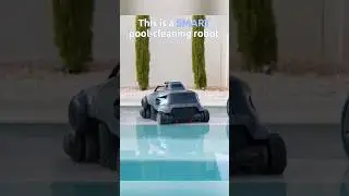 This Pool-cleaning robot is amazing! #tech #pool #technology #innovation