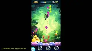 Angry Birds POP Bubble Shooter: Level 6: Walkthrough (3 STARS) HD
