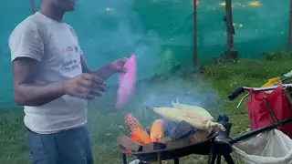 Nepal Local Street Food First Try Over Grilled Corn