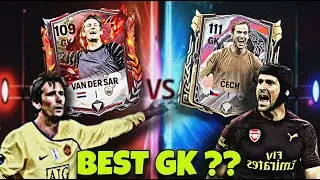 Petr Cech VS Van Der Sar Fc Mobile | Best GK Fc Mobile | FC Review By David |
