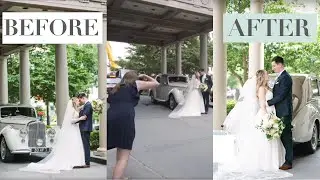 How Small Changes Create Epic Portraits | Behind the Scenes of a Real Wedding