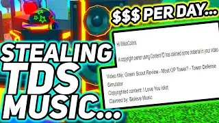 SOMEONE IS STEALING TDS MUSIC... (and making money off it...)