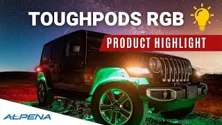 Обзор продукции Alpena ToughPods RGB Rock Lights