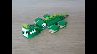 LEGO MIXELS SERIES 10 MOC Instructions CROCODILE JUNGLE TRIBE