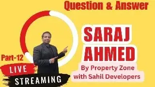 On Live Property Zone with Sahil Developers, Question & Answer.Contact:-9004509888