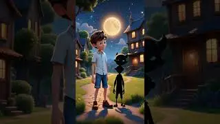 A boy lost his shadow friend 😭🥺#ai#shorts#stories