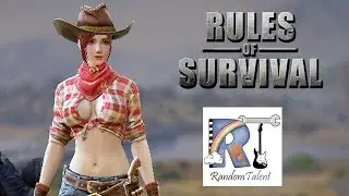 Rules of Survival game-play (Live Steaming) | Gorgeous female character