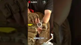 Flaresyn F9 IFAK &mdash; Tactical Medical Bag for Team Survival | Squad Ready Trauma Kit