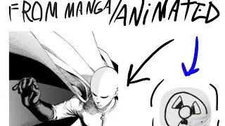 I made a smooth animation of saitama's mang&aacute;
