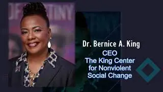 Crucial Community Conversations with Dr. Bernice A. King, Moderated by DuShun Scarbrough