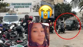 Tristesse à l’enterrement de Ramatoulaye tuē à Yarakh, Ndeyssane une foule immense l’accompagne dans
