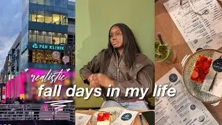 *REALISTIC* FALL DAYS IN MY LIFE 🍂 bookstores, baking, exploring cafe, & more