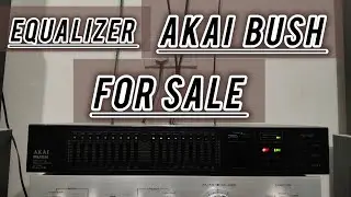 PRICE 7000 (9310741161) AKAI BUSH EA -A2 STEREO EQUALIZER #forsale #equalizer #graphics #akai