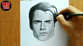 I Draw Superman | Manveer Singh Arts | Superman