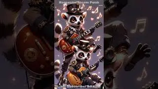 Romantic Steam Punk Lemurs 0001 #chillvibes