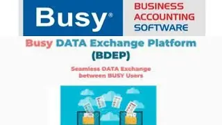 BUSY Data Exchange Platform (BDEP) - Hindi | BDEP-Busy Software
