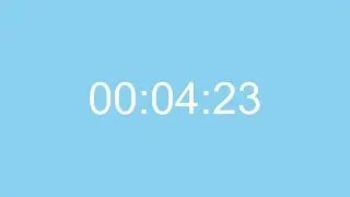4 Minute 23 Second Timer - (263/36,000)