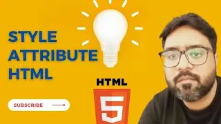 #html tutorial part 8 Style attribute in HTML