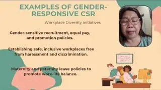 Group 1 and Group 2 (GENDER AND CORPORATE SOCIAL RESPONSIBILITY (CSR)) 