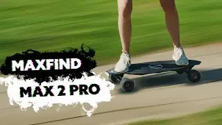 Maxfind Max2 Pro Review - Coolest looking electric skateboard ever?