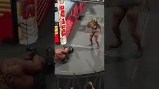 Брок Леснар против Алексы Блисс || Видео игрового процесса боя в WWE2k25 #wrestling #wwe2k24 #wwe...