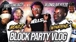 The Wildest HOOD Block Party in DC: Free Yung Dizzy! 😳 #LLYeezo