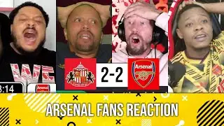 ARSENAL FANS REACTION! SUNDERLAND 2-2 ARSENAL (EPL 2025-26 MATCHDAY 11) | FANS REACTION