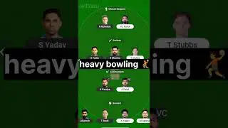 dc vs mi best team pick for 1cr #cricket #ipl #dc #mi #dream11 #iplfantasy #iplchampions #delhicap