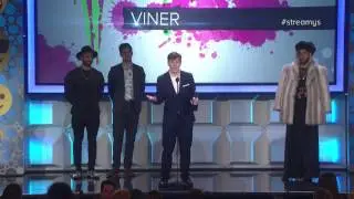 Thomas Sanders Wins Viner - Streamy Awards 2016