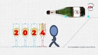 Wish you a Happy New Year 2024 | GK CREATION