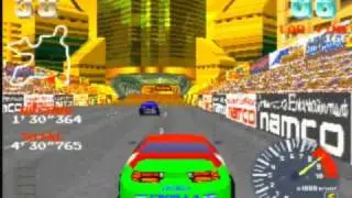 Ridge Racer Revolution Game Sample - Playstation