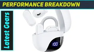 TAGRY Open Ear Headphones: 80-Hour Battery Beast!