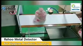 Rehoo Metal Detector for Towel / Handuk Victoria Machinery Indonesia