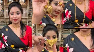 1200/- Only Gold Plated Jewellery / Necklace || Pendent from Brishni Jewellery