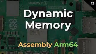 Dynamic Memory Allocation in Arm64 Assembly Explained #raspberrypi #assembly #linkedlists