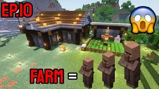 MINECRAFT - MELHOR FARM DE VILLABER - EP.10