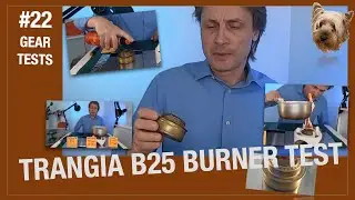 #22 Trangia Spirit. How Long it Works on one fill-up. Trangia Spirit Burner B25 Test