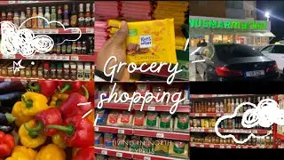 Living in North Cyprus| Evening grocery shopping| International student